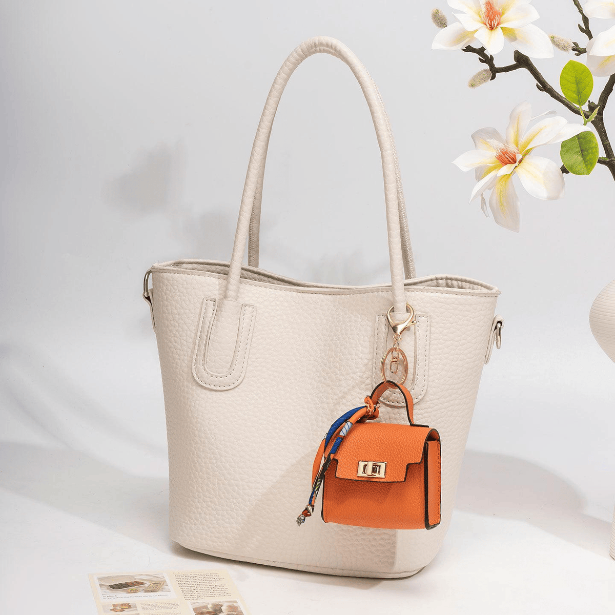 👜Mini Square Bag Pendant Keychain