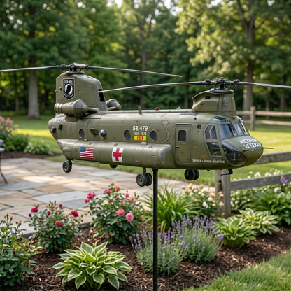 🏆ONLY 100PCS: 60% OFF 🎖️-Vietnam Veteran UH-1 Helicopter Wind Spinner