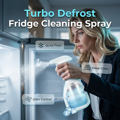 ❄️ Refrigerator De-Icing Cleaning Spray ✨ Quickly Removes Ice Buildup & Keeps Your Fridge Fresh