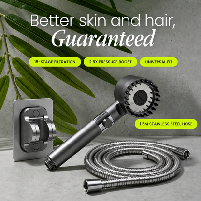 🚿💧 Weak Water Pressure & Impurities in Your Shower Water? Upgrade to a High-Pressure Filter Shower Head for a Cleaner, More Refreshing Shower! ✨