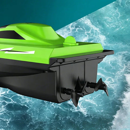 🥳100K+ SOLD!🌊⚡ ! Dual‐Motor RC Boat – Twin engines, 2.4GHz control, waterproof & impact‐resistant. Slice through waves at insane speed! 🌊🚤
