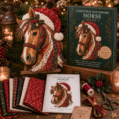 🎄😩 TIRED OF THE SAME BORING CHRISTMAS DECOR? ✨ CREATE SOMETHING UNIQUE! This DIY Patchwork Kit Turns Any Space Into a Warm & Festive Christmas Wonderland! 🎅❤️