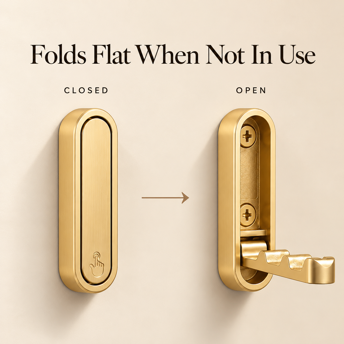 Foldable Wall Coat Hooks - Limited Time Offer