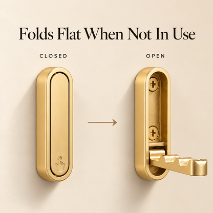 Foldable Wall Coat Hooks - Limited Time Offer