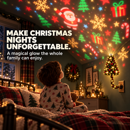 😩 IS YOUR HOME MISSING THAT CHRISTMAS MAGIC? 🎄✨ No More Complicated Decorating! Just Plug It In & Instantly Fill Your Room With a Cozy Holiday Glow! 🎅💡