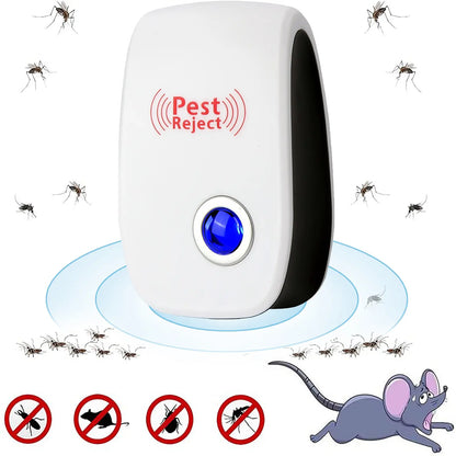 🔥Ultrasonic Pest Repeller—suitable for indoors, homes, and garages; effectively repels mice, spiders, cockroaches, and various insects.💎