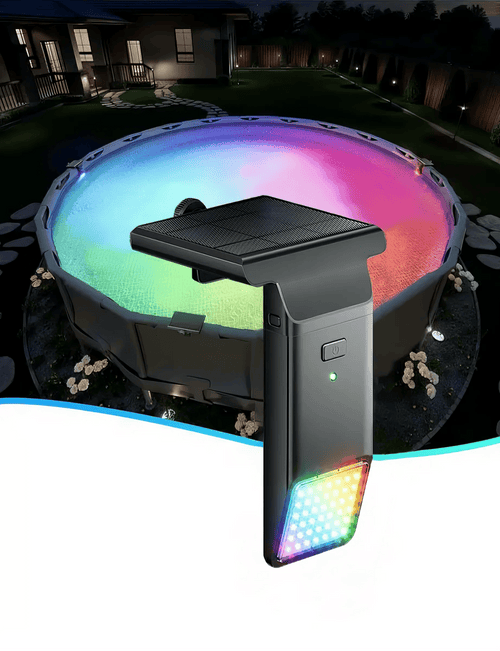 🌟  New Series — Poolside Solar Light for Swimming Pool ✨