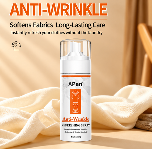✨ Instant Wrinkle Release Spray – Smooth Clothes Without Ironing