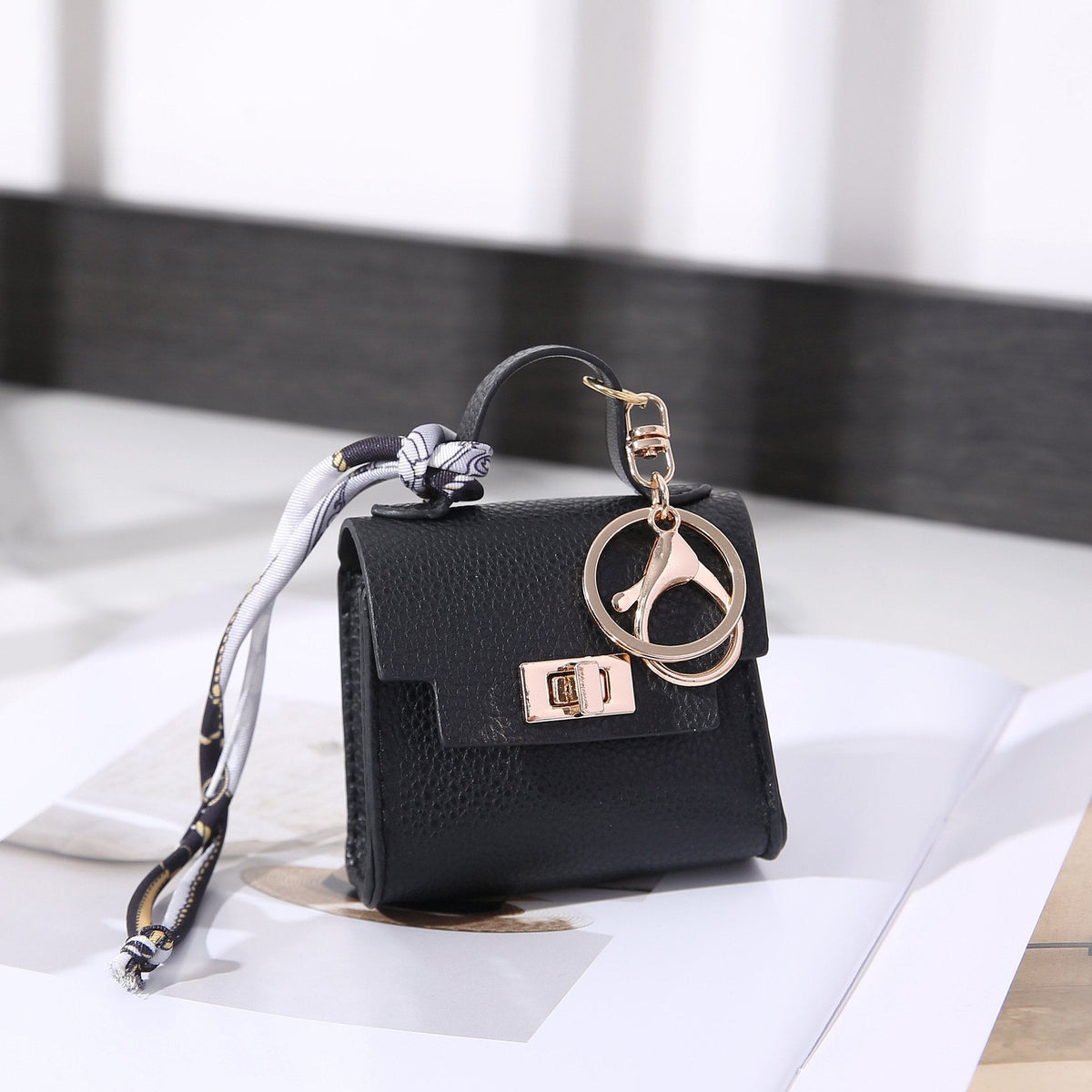 👜Mini Square Bag Pendant Keychain