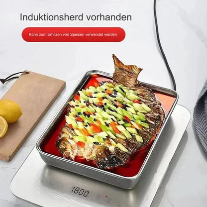 🍳 Every Kitchen Needs This Stainless Steel Tray – Now 50% OFF!