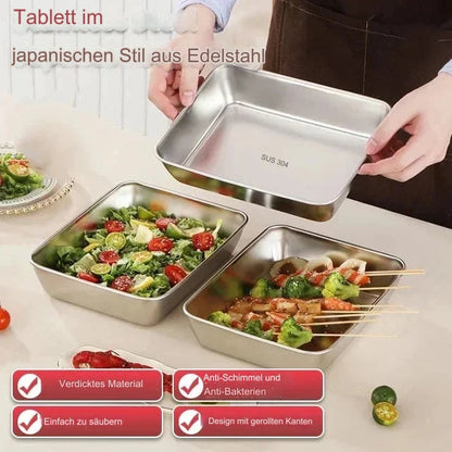 🍳 Every Kitchen Needs This Stainless Steel Tray – Now 50% OFF!