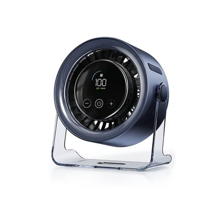 Silent portable desktop fan