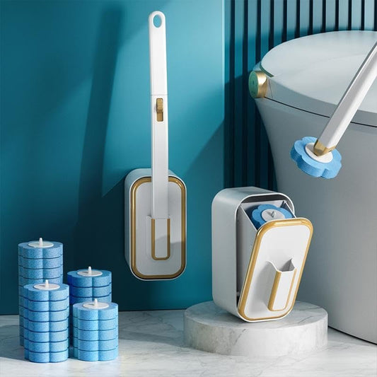 🔥🚽💦Disposable Replacement Wall-Mounted Innovative Toilet Brush Set✨