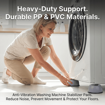 🏠 💞50K+ SOLD!Anti-Vibration Washing Machine Stabilizer Pads (4-Pack)