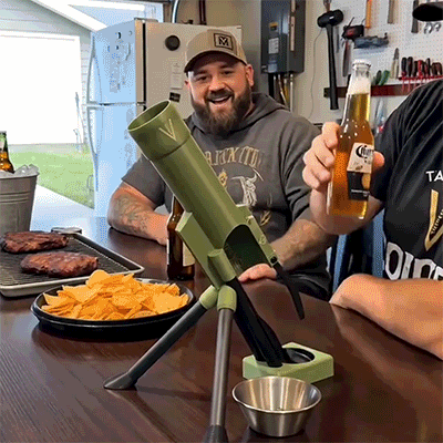 Mortar-Shaped Bottle Opener