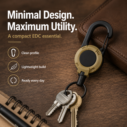 BUY 1 FREE 1✨Heavy‑Duty Retractable Keychain