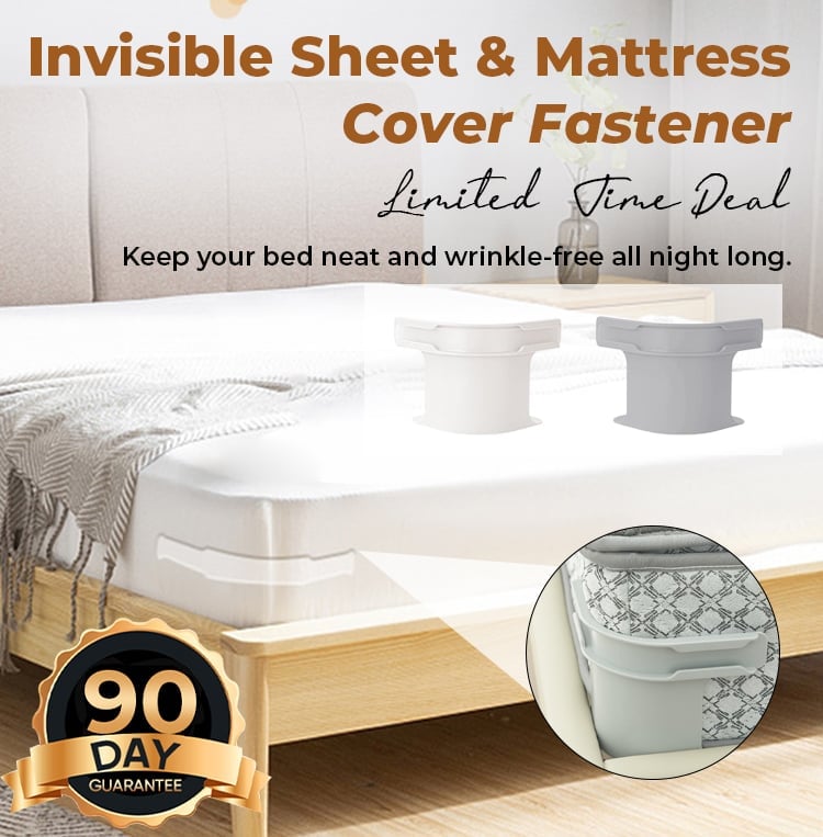 Invisible Sheet & Mattress Cover Fastener
