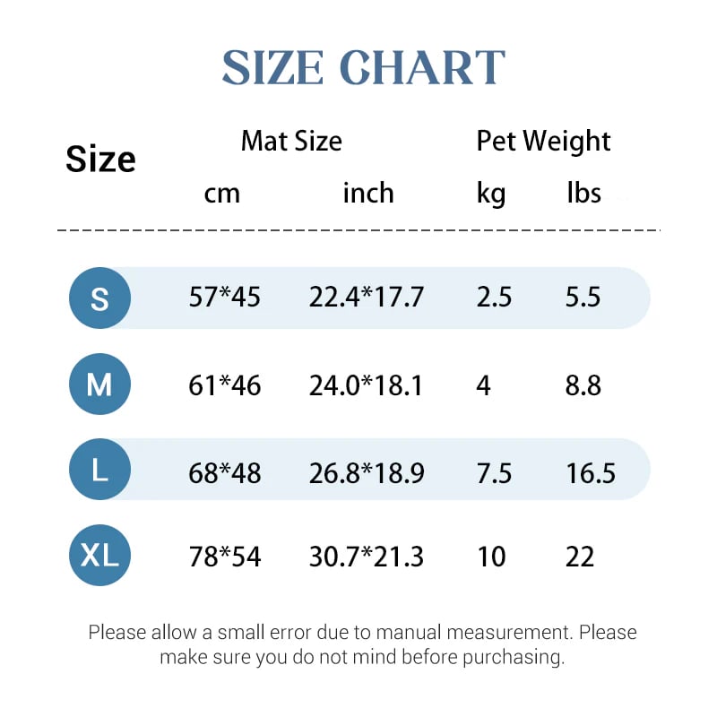 🥳SUMMER HOT SALE💞80K+ SOLD😍!Pet Cooling Mat with Pillow