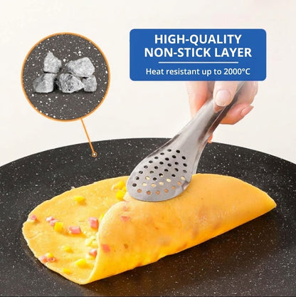 🔥50% OFF| 🍳😩 Tired of Food Sticking & Messy Cleanup? Upgrade to This 6-Layer Nonstick Frying Pan for Easier Cooking on Multiple Cooktops! ✨🔥i