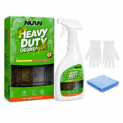 🚨Peach-Scented Powerful Active Foam Kitchen Cleaner (120ml/bottle, includes free towel) — powerfully removes grease and stubborn stains; ready to use—just spray and clean.💖
