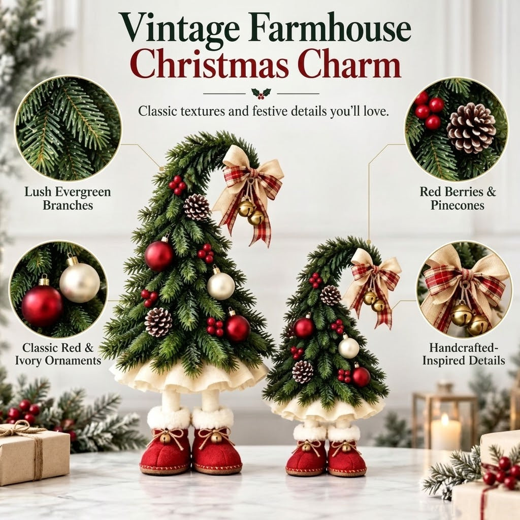 🎄 Boring Christmas Decor? Make It Fun with This Cute Elf Leg Christmas Tree! 🎅✨