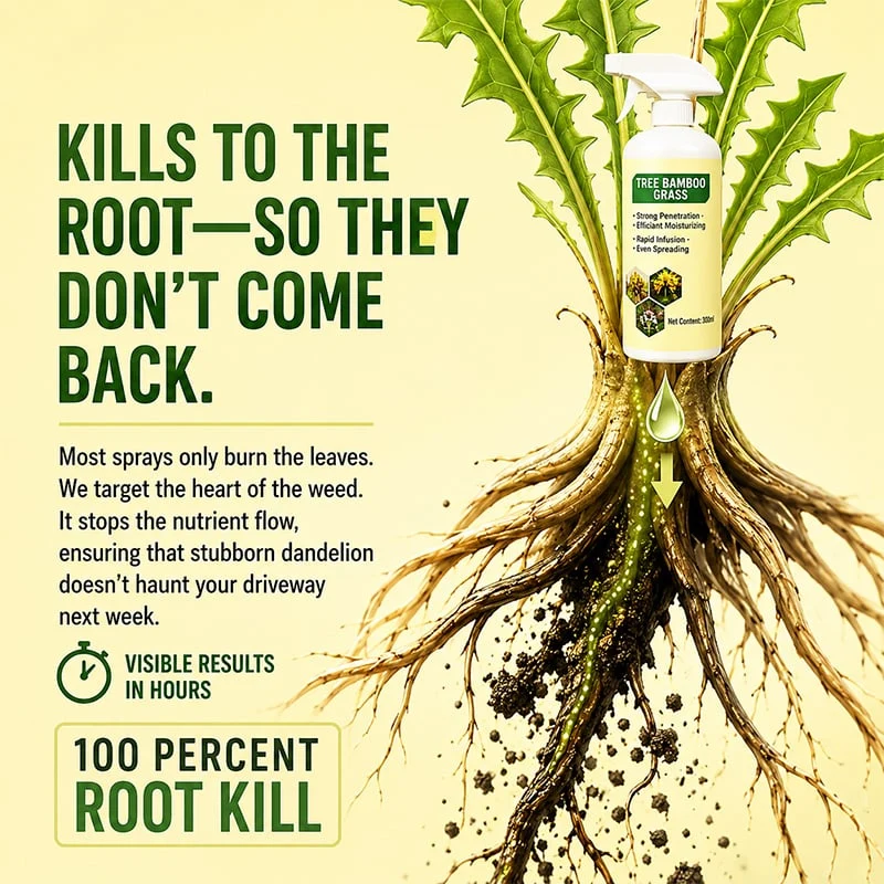 🌿🚨 WEEDS EVERYWHERE? STOP PULLING THEM BY HAND! 😩 🔥 A FAST-ACTING NATURAL SPRAY FOR A CLEANER, WEED-FREE-LOOKING YARD! ✨