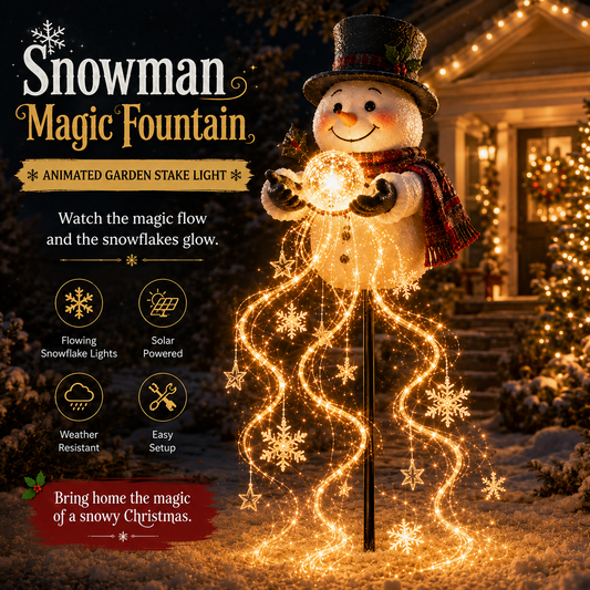 🎄😩 IS YOUR YARD MISSING THAT CHRISTMAS MAGIC? ❄️✨ Bring Your Outdoor Space to Life With Flowing Snowflake LED Lights & a Magical Winter Glow! ☃️💡