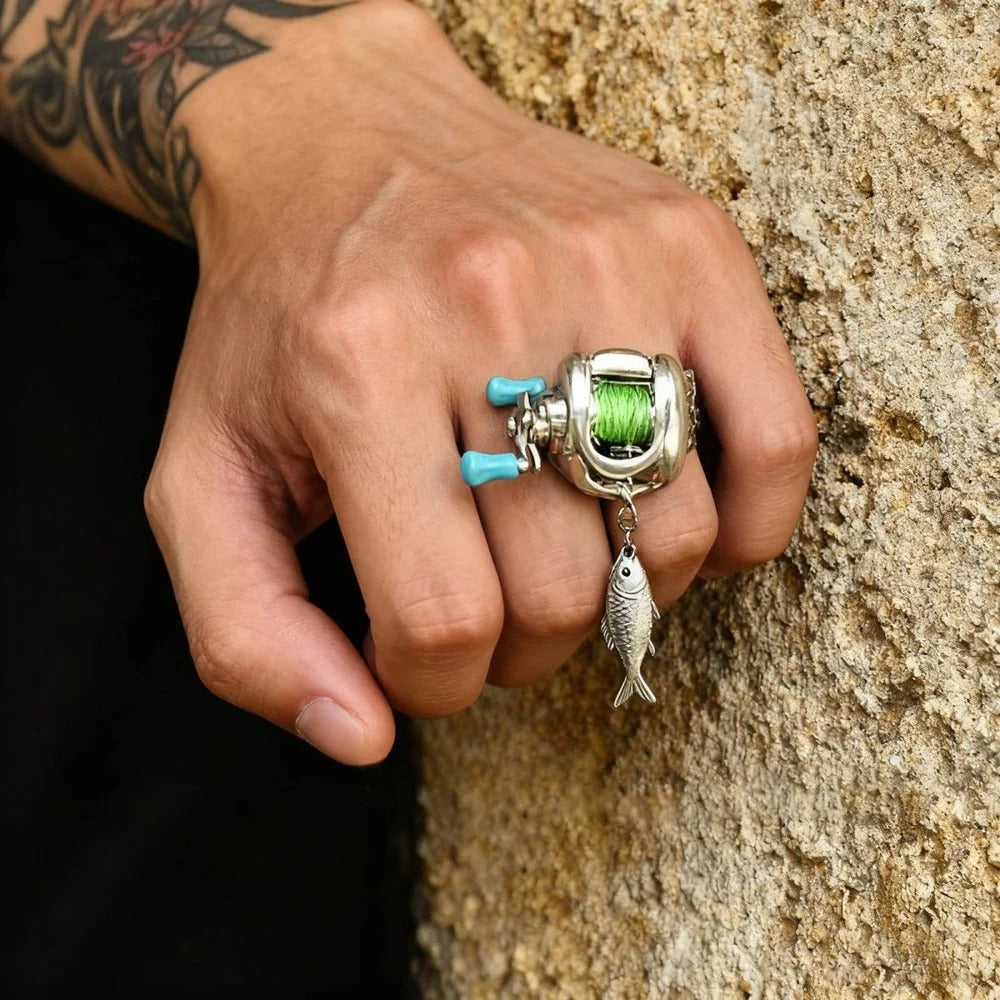 🎣💔 CAN’T FIND A UNIQUE GIFT FOR A FISHING LOVER? 🎁 This Mini Spinning Reel Necklace & Ring Is MORE THAN JEWELRY—IT’S A FUN, WEARABLE TRIBUTE TO THEIR PASSION! ✨