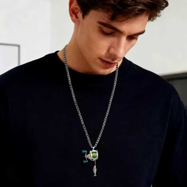 🎣💔 CAN’T FIND A UNIQUE GIFT FOR A FISHING LOVER? 🎁 This Mini Spinning Reel Necklace & Ring Is MORE THAN JEWELRY—IT’S A FUN, WEARABLE TRIBUTE TO THEIR PASSION! ✨