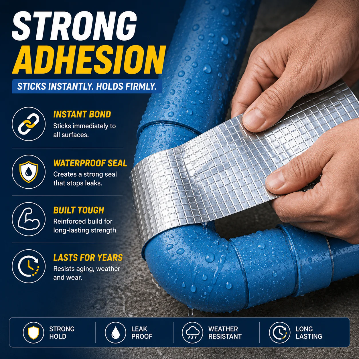 🔥 Last Day 49% OFF-Aluminum Waterproof Tapes
