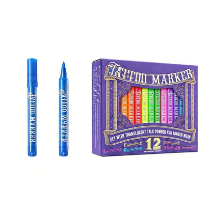 ✨ Glow Party Tattoo Pens – Neon Temporary Tattoo Markers