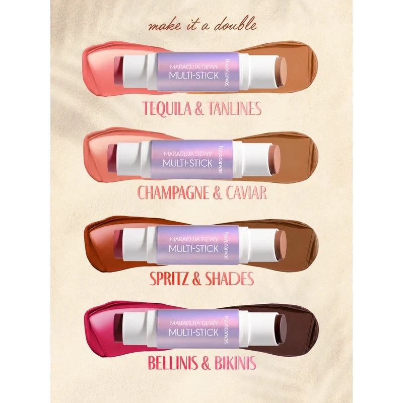 The four Novocanvas double-ended cream color pairings