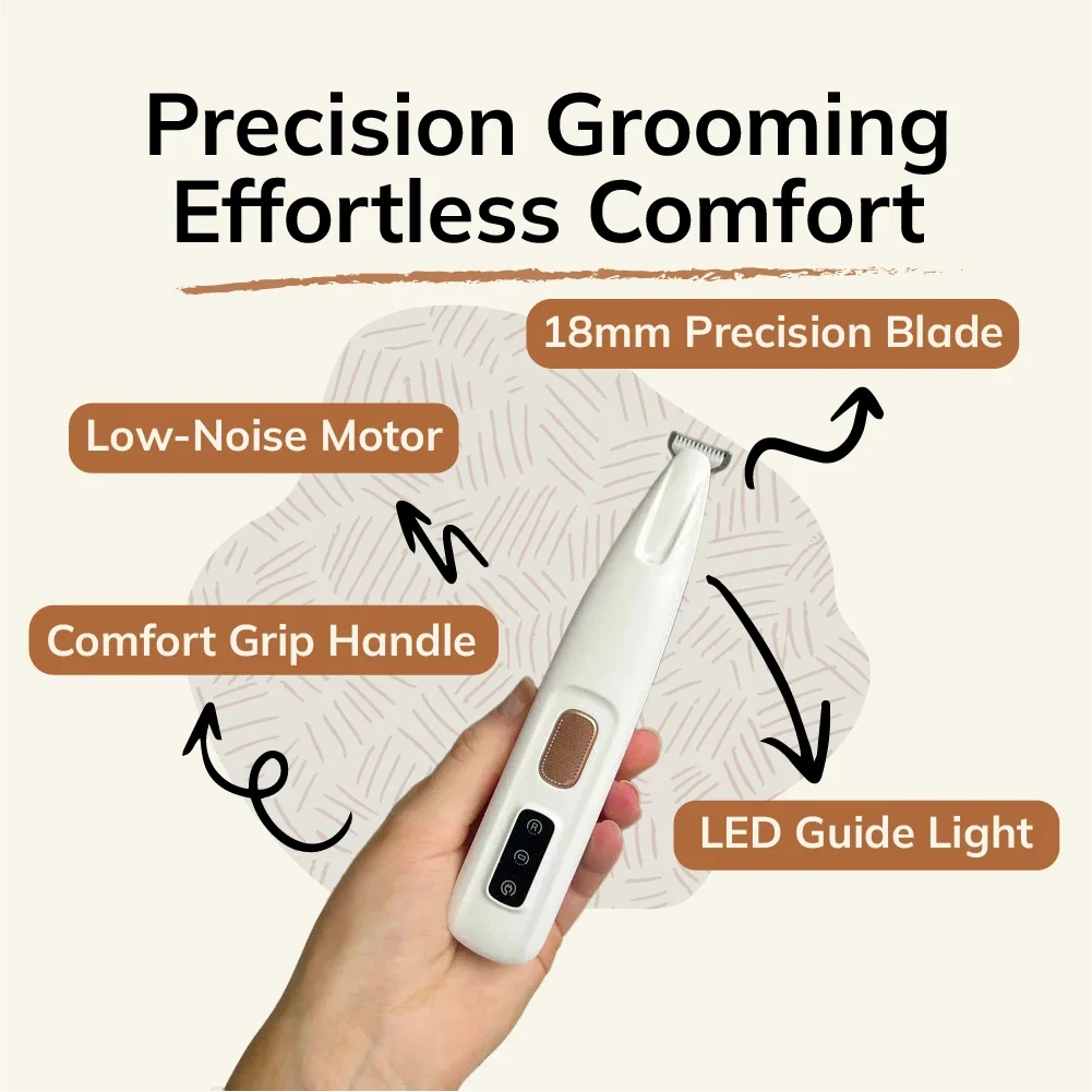 ⏰Limited-time offer: 60% OFF 🐾Pet Hair Trimmer