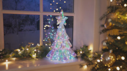 Iridescent Christmas Tree Light