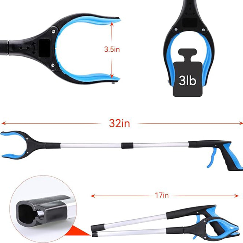 🔥50% OFF🔥Collapsible grabber with 360° rotating clip