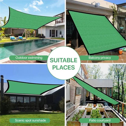 📢📢Summer 50% OFF&Free Shipping !! ⏰Sun Shade Sail UV Block Rectangle Canopy