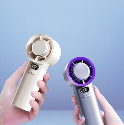🔥❄️ Powerful Cooling Airflow🔥Portable Handheld Cyclone Fan