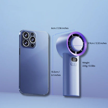 🔥❄️ Powerful Cooling Airflow🔥Portable Handheld Cyclone Fan