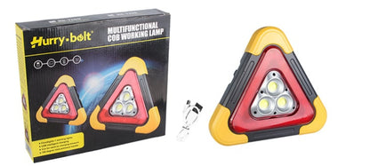 🔥2026 New Arrival🔥 3-IN-1 Solar Emergency Triangle Warning Light