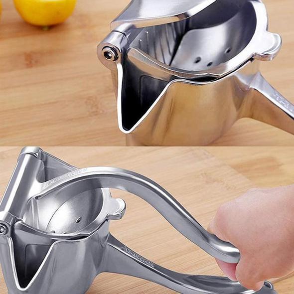 Manual citrus juicer detail view