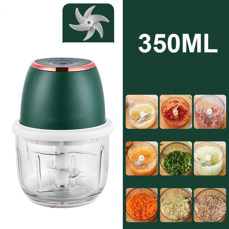 ⏰🔥LIMITED TIME 50% OFF!🔥50K+ SOLD! Cordless Multifunctional Mini Electric Garlic Chopper