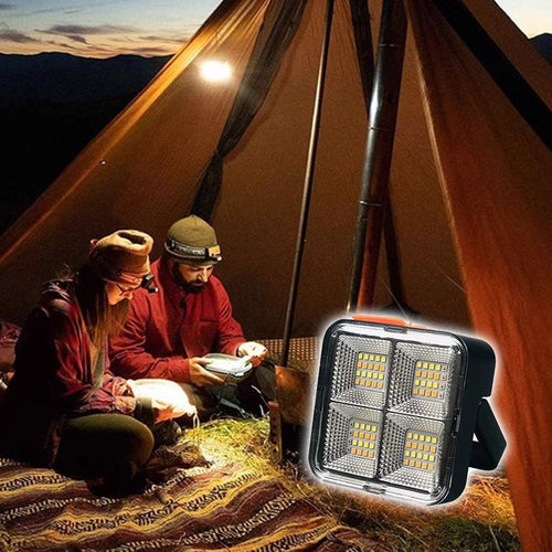 🔥 50% Off ✨Portable Solar Work Light with 4 Lighting Modes