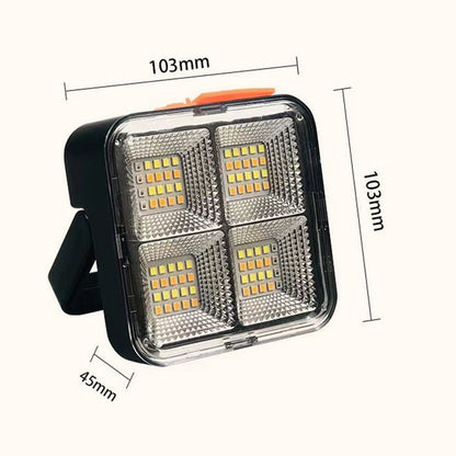 🔥 50% Off ✨Portable Solar Work Light with 4 Lighting Modes