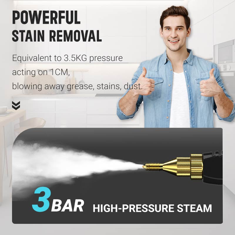 🔥2026 New Upgrade＆50％ Off⏰⏰2500W Handheld High-Temperature Pressurized Steam Cleaner