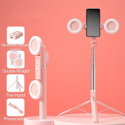 🎁Hot Sale 50% OFF⏳💞50K+ SOLD!New 6 in 1 Bluetooth Selfie Stick