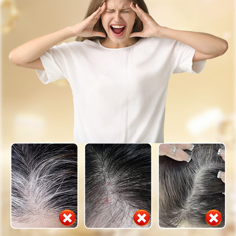 🔥 LIMITED-TIME SALE🔥2-In-1 Natural Instant Safe Hair Color Stick ＆ Comb