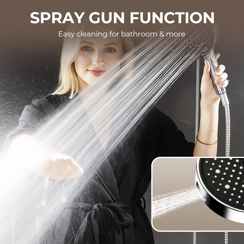 ✅ 30-Day Satisfaction Guarantee🚿High-Pressure Adjustable Rainfall Shower Head