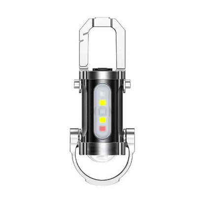 🔦 Rechargeable Keychain Flashlight – 300 Lumens, USB-C Charging & Compact, Unbreakable Design for EDC ⚡