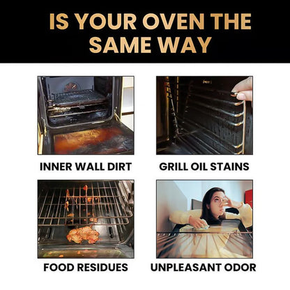 🧼 50% OFF ✨ Oven & Grill Cleaner Spray – Dissolves Grease in 5 Mins, No Scrubbing & Eliminates Odors 🔥