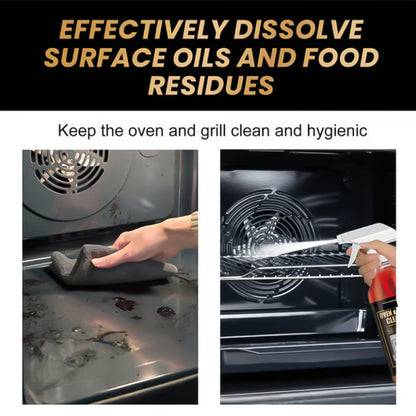 🧼 50% OFF ✨ Oven & Grill Cleaner Spray – Dissolves Grease in 5 Mins, No Scrubbing & Eliminates Odors 🔥